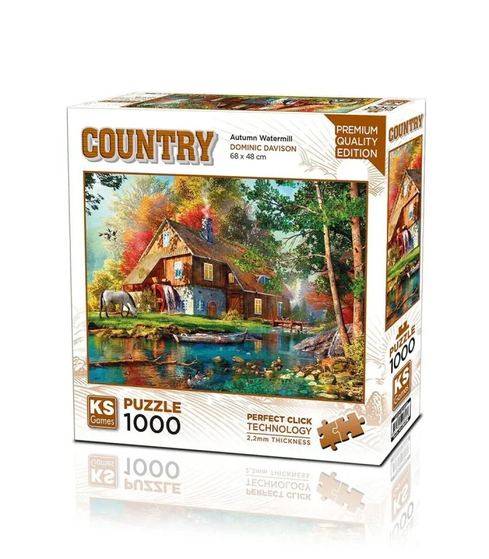 20816 PUZZLE 1000 Autumn Watermill