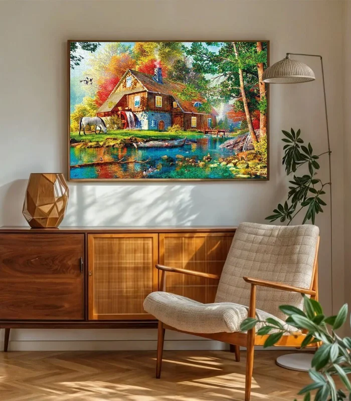 20816 PUZZLE 1000 Autumn Watermill