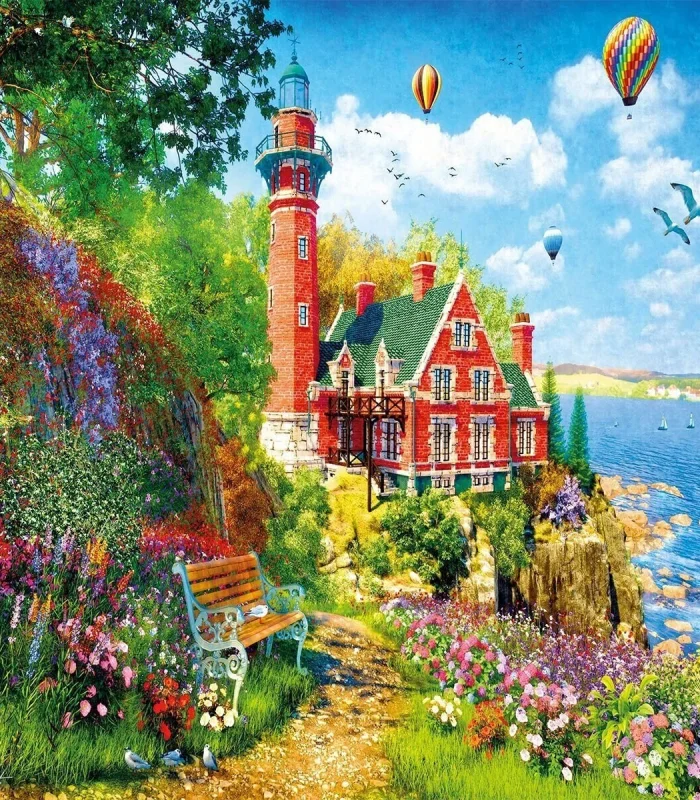 20817 PUZZLE 1000 Country Coast Lighthouse