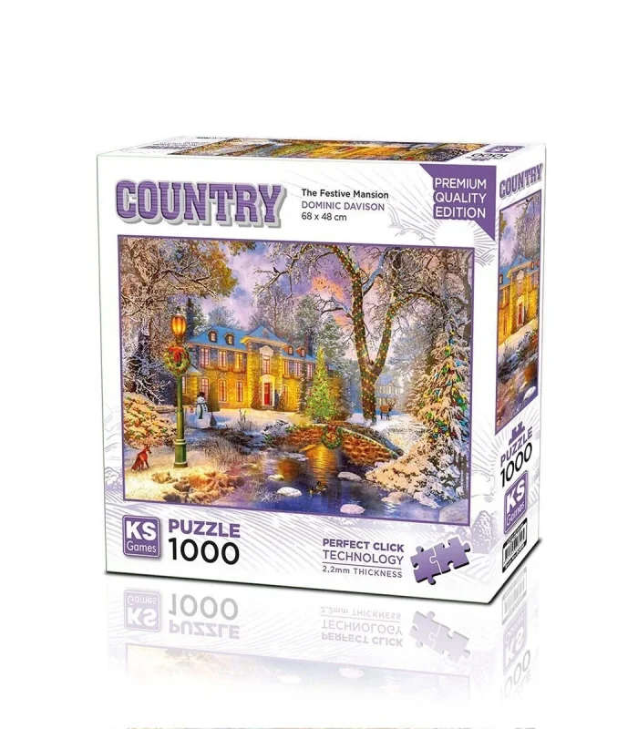 20819 PUZZLE 1000 The Festive Mansion