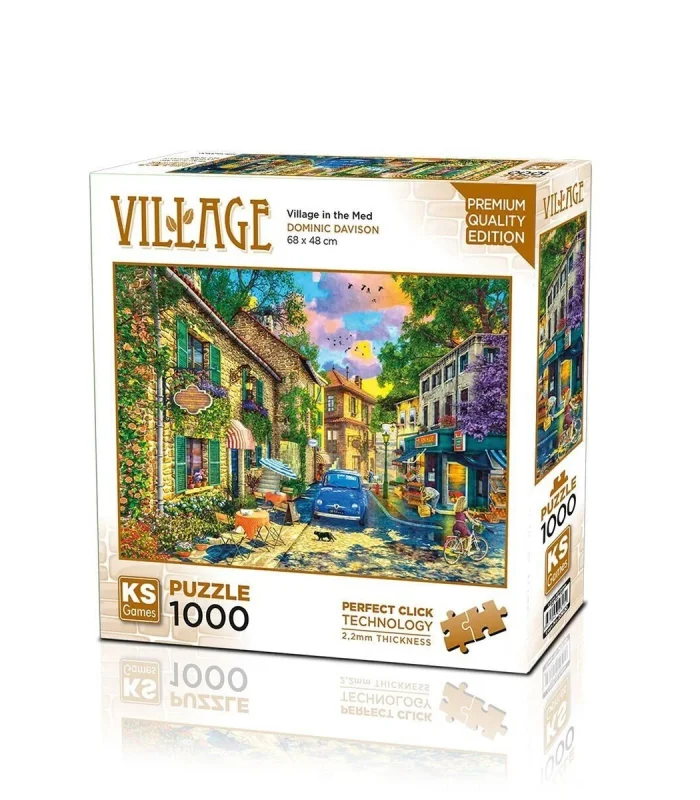 20820 PUZZLE 1000 Village in the Med