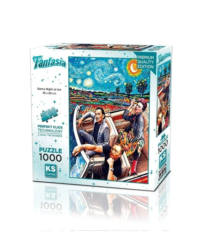 20823 PUZZLE 1000 Starry Night of Art