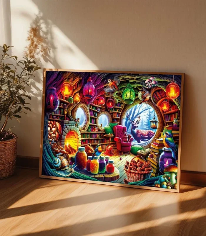 20826 PUZZLE 1000 Mystical House in the Forest