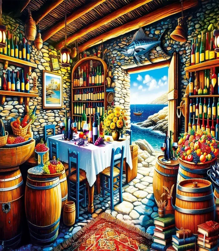 20827 PUZZLE 1000 Wine House