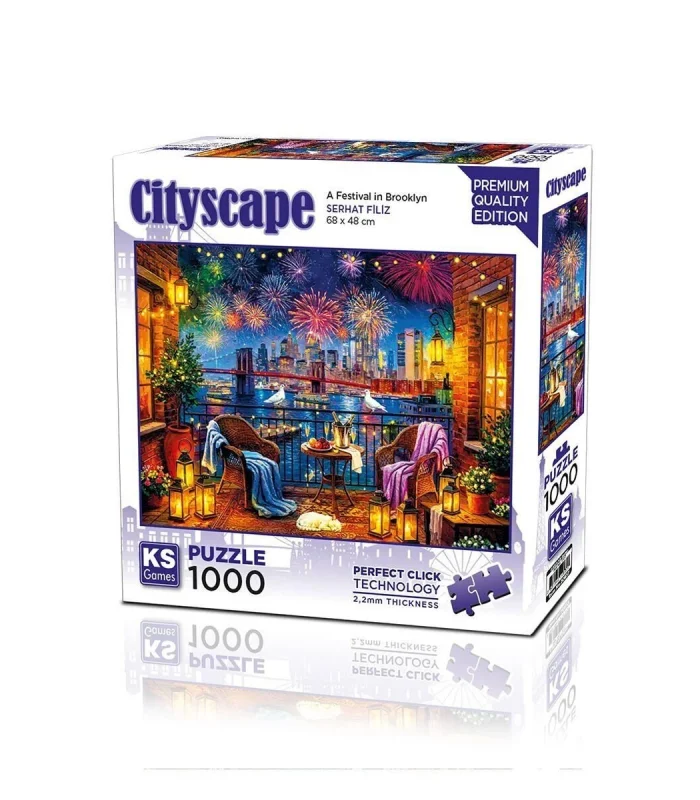 20837 PUZZLE 1000 A Festival in Brooklyn