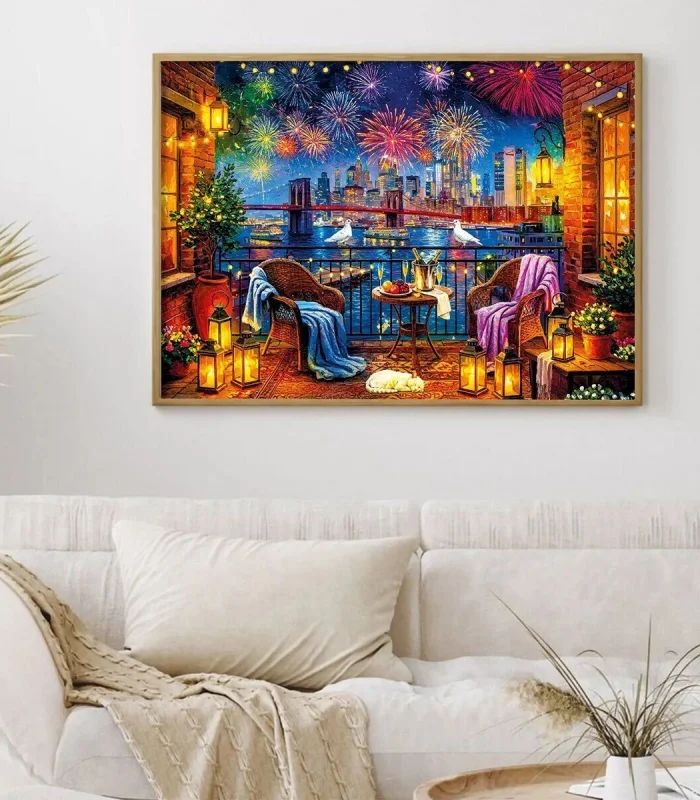 20837 PUZZLE 1000 A Festival in Brooklyn