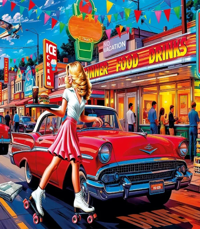 20838 PUZZLE 1000 A Sparkling American Dream