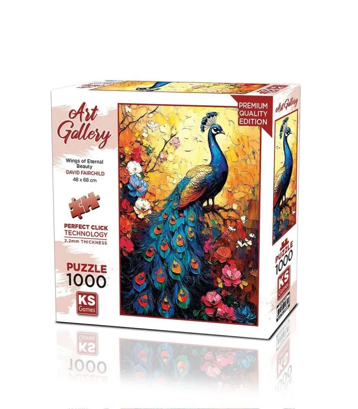 20839 PUZZLE 1000 Wings of Eternal Beauty