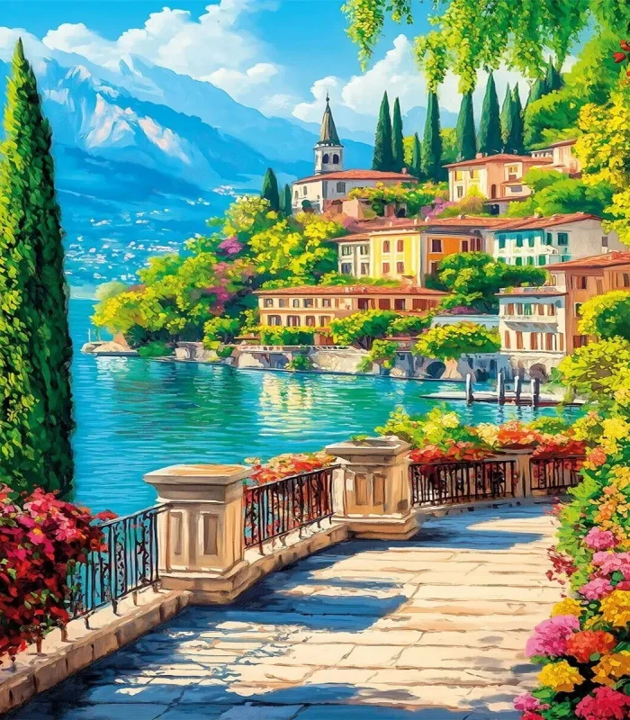 20843 PUZZLE 1000 Lake Como