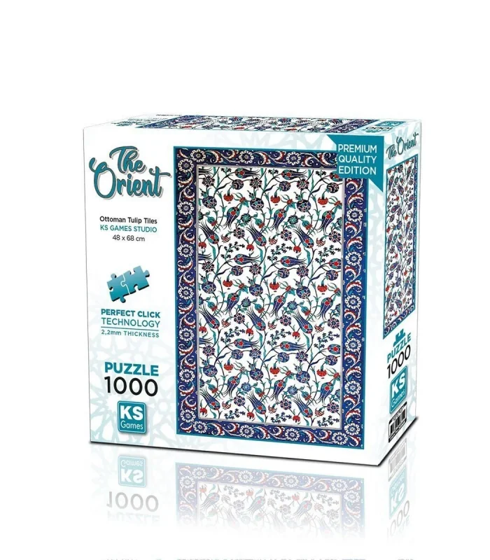20844 PUZZLE 1000 Ottoman Tulip Tiles