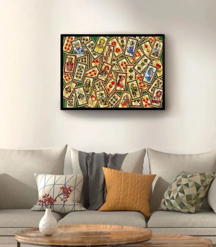 20845  PUZZLE 1000 Fantasy Playing Cards