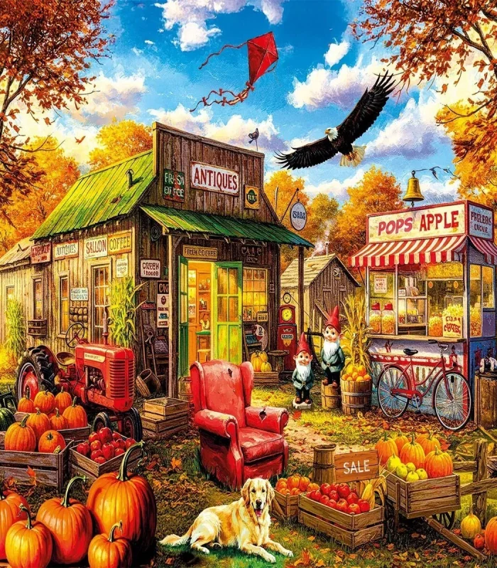 20847 PUZZLE 1000 Antique Shop