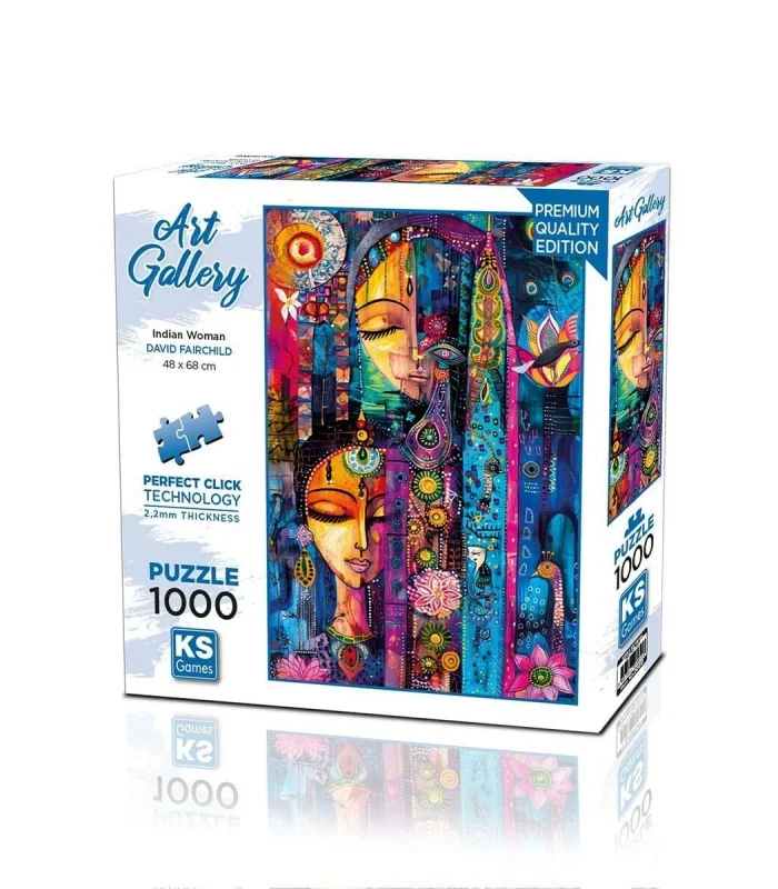 20851 PUZZLE 1000 İNDİAN WOMAN