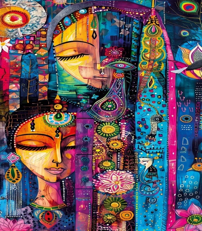 20851 PUZZLE 1000 İNDİAN WOMAN