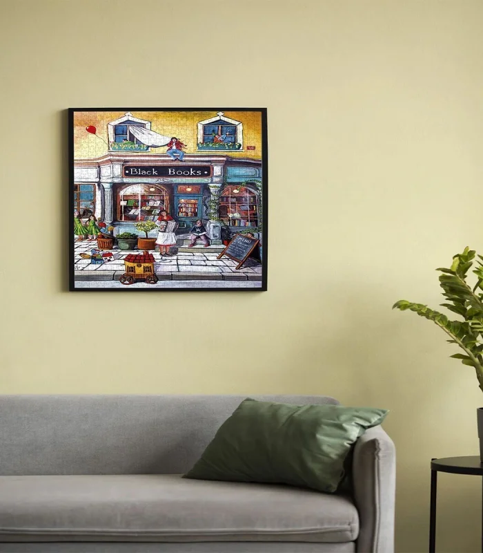 20852 PUZZLE 1000 BLACK BOOKS