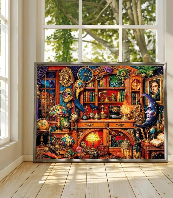 20853 PUZZLE 1000 ENCHANTED COLLERTORS ROOM