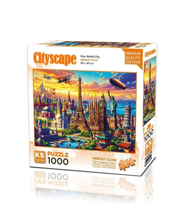 20854 PUZZLE 1000 One World City