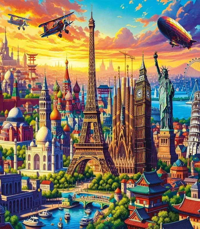 20854 PUZZLE 1000 One World City