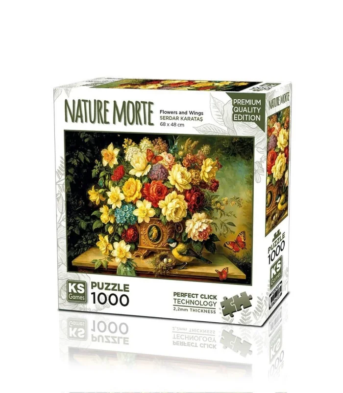 20857 PUZZLE 1000 Flowers and Wings