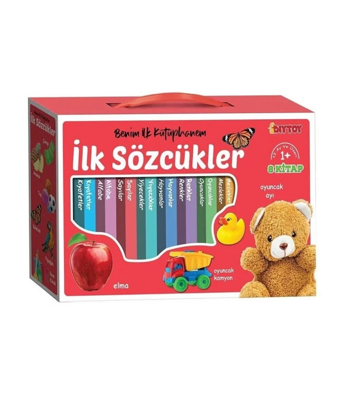 2090 Dıytoy, İlk Kütüphanem-İlk Sözcükler 8Li Mini Kitap Seti