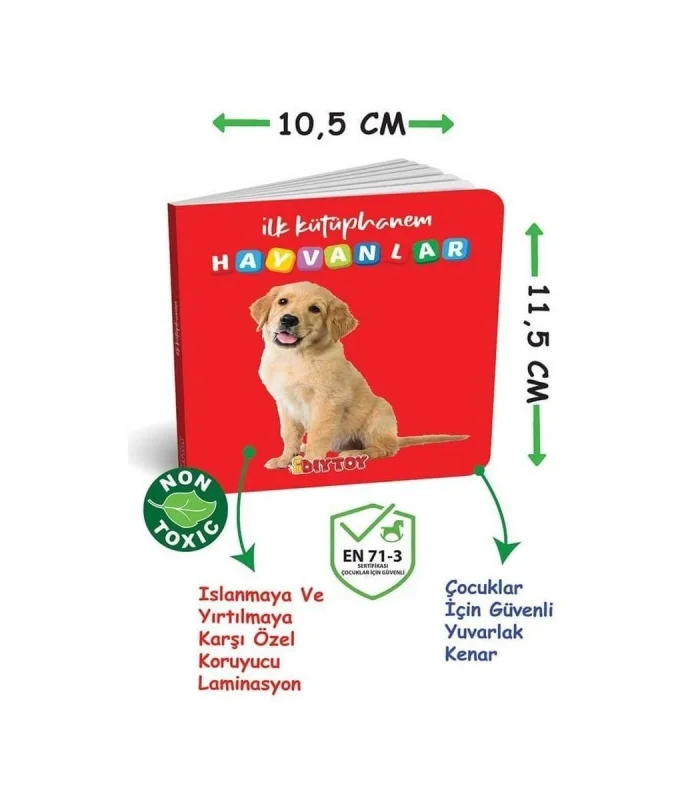 2090 Dıytoy, İlk Kütüphanem-İlk Sözcükler 8Li Mini Kitap Seti