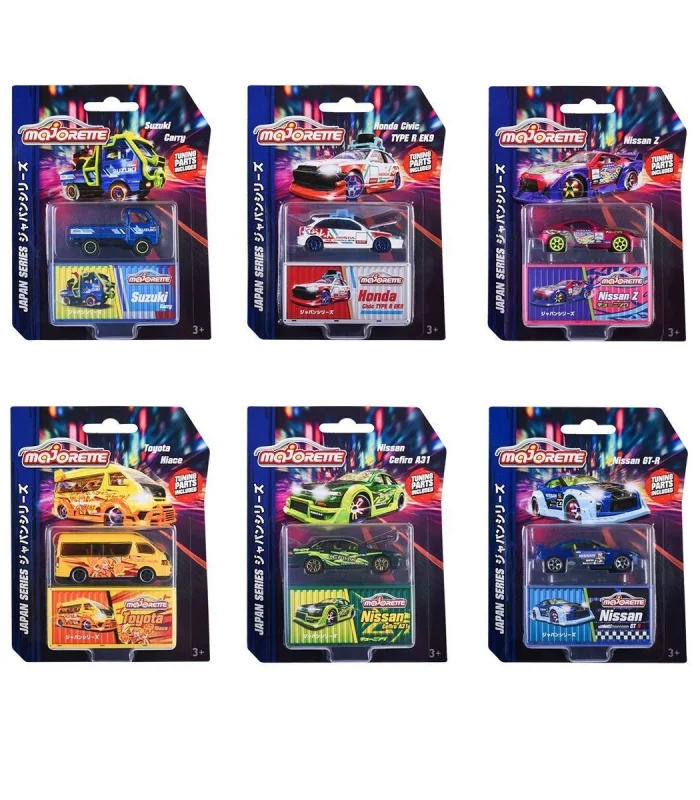 212051030 Majorette Japonya Serisi Delüks Arabalar