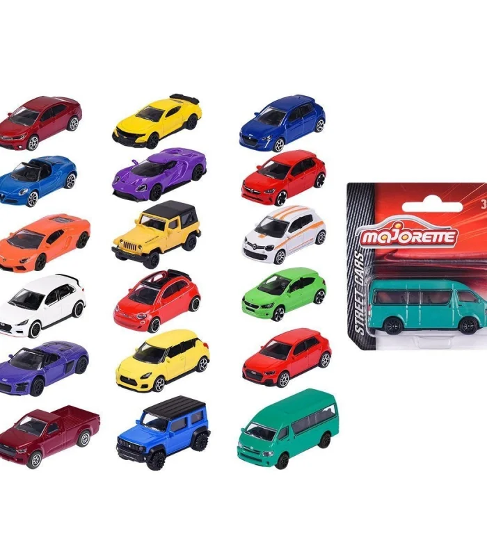 212053051 Street Cars Assortment 18-asst