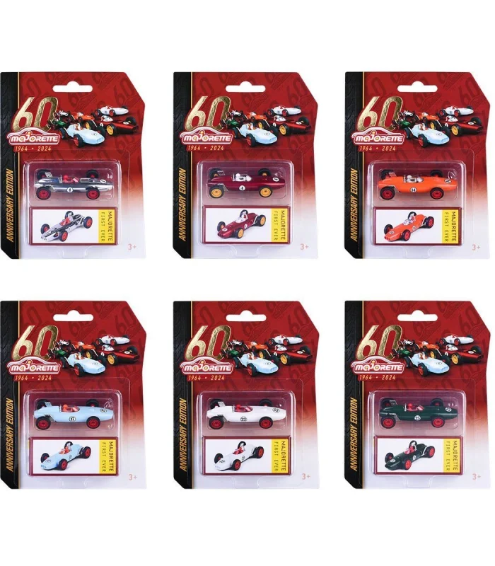 212054103 Majorette Anniversary Edition First Ever 6-asst