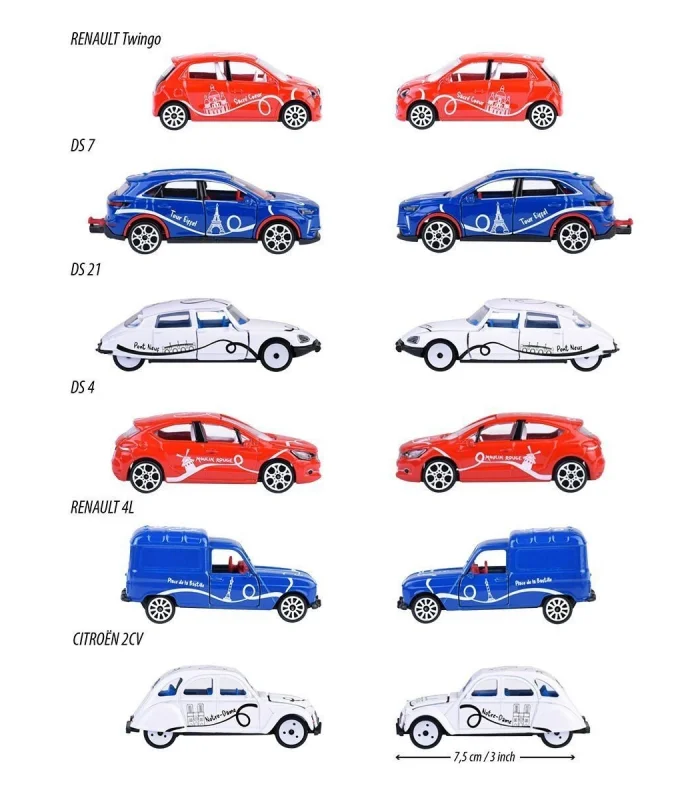 212055011 Majorette French Touch Premium Arabalar