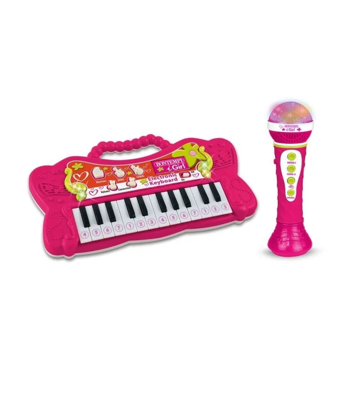 2172 Elektronik Mikrofonlu Işıklı Org 24 Tuş -Sunman