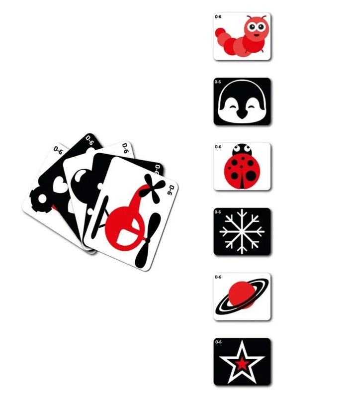 2199 EĞİTİCİ KARTLAR 0-6 AY ZEKA KARTLARI