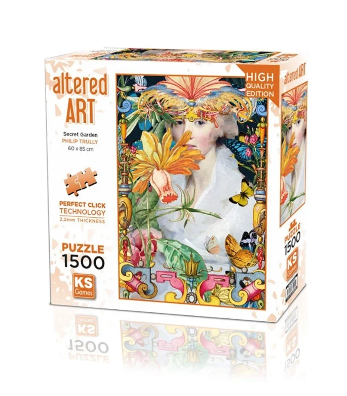 22028 Secret Garden 1500 Parça Puzzle -KS