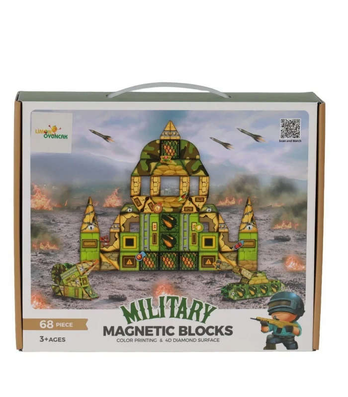 2207 MANYETİK PUZZLE 68 PARÇA