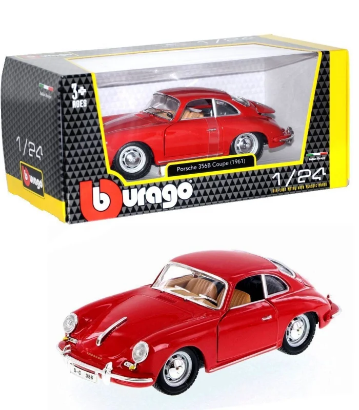 22079 1:24 Porsche 356B Coupe 1961 Araba