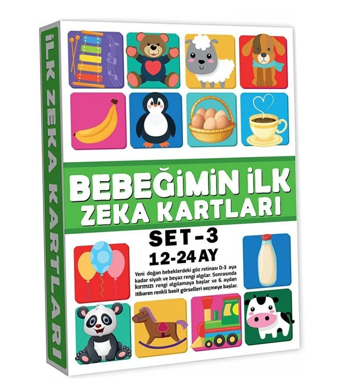 2212 EĞİTİCİ KARTLAR 12-24 AY ZEKA KARTLARI