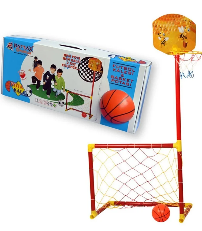 224 Portatik Kale ve Basket Potası -Akçiçek Oyuncak