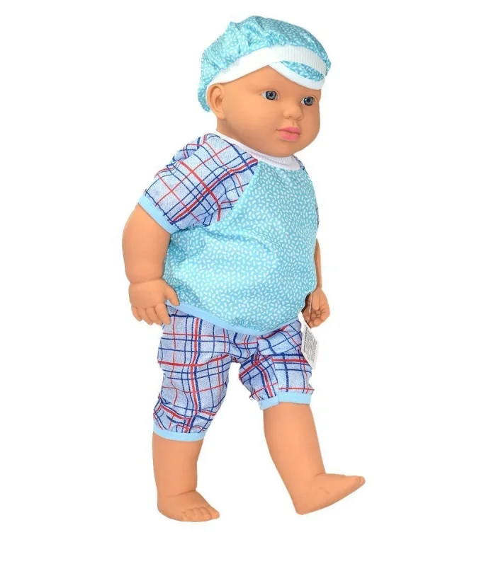 2251 Gamze, Konuşan Aliş Erkek Kel Bebek 55 cm