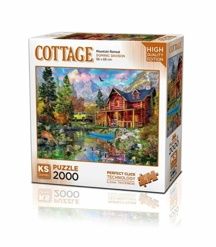 22513 Mountain Retreat 2000 Parça Puzzle -KS