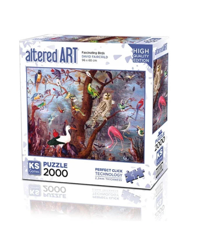 22515 Fascinating Birds 2000 Parça Puzzle -KS Puzzle