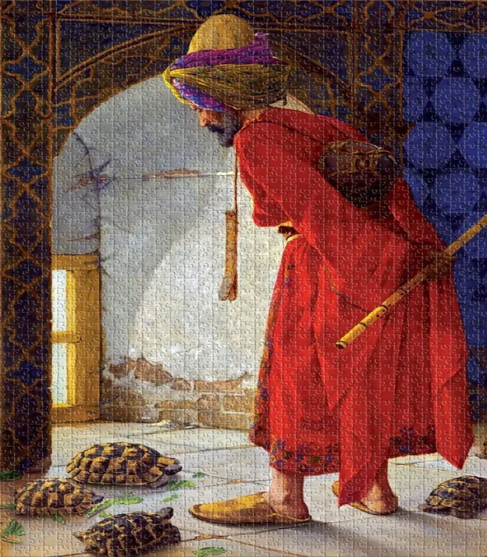 22527 PUZZLE 2000 Kaplumbağa Terbiyecisi