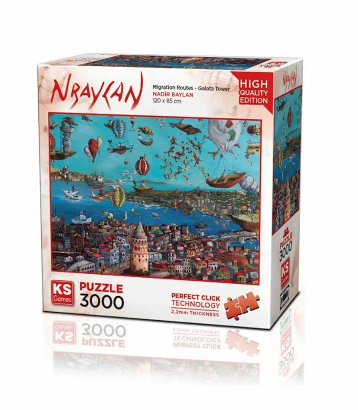 23017  Migration Routes Galata Tower -KS Puzzle