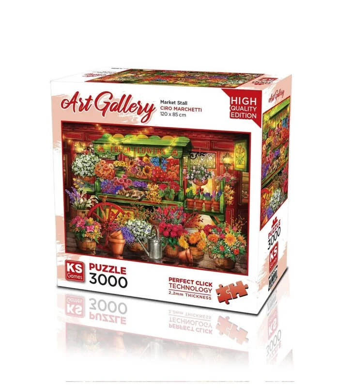 23026 PUZZLE 3000 Market Stall