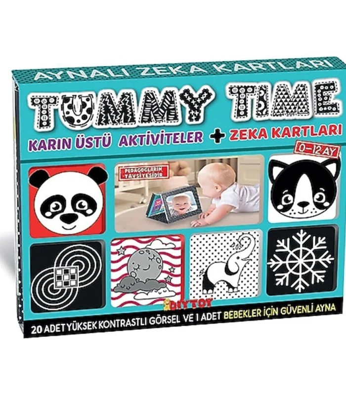 2304 Tummy Time Aynalı Zeka Kartı - Dıy Toy