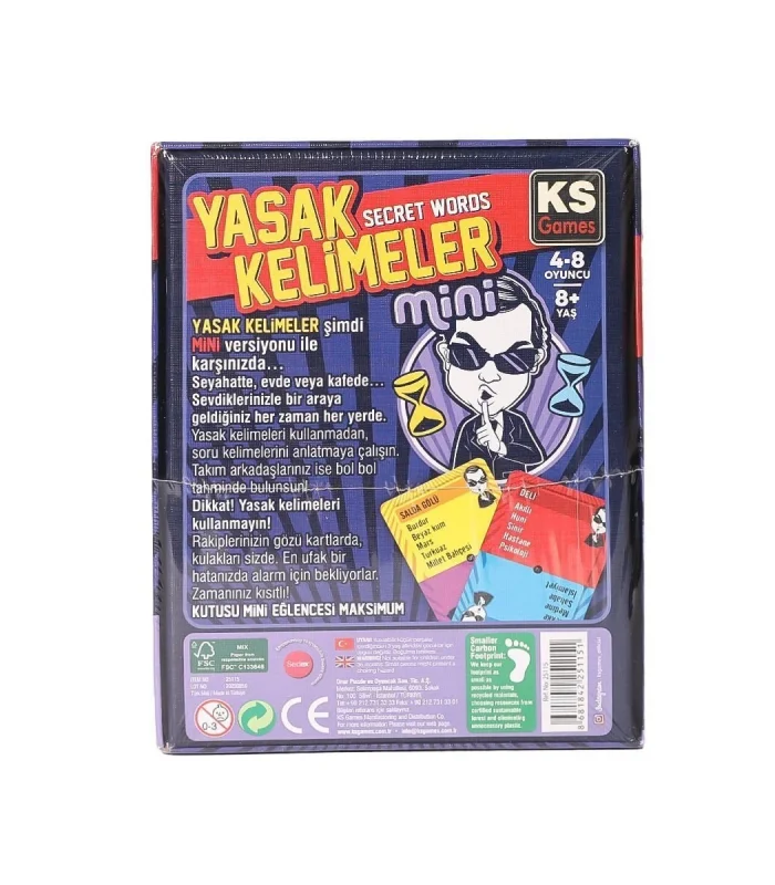25115 Mini Yasak Kelimeler Oyunu -KS Games