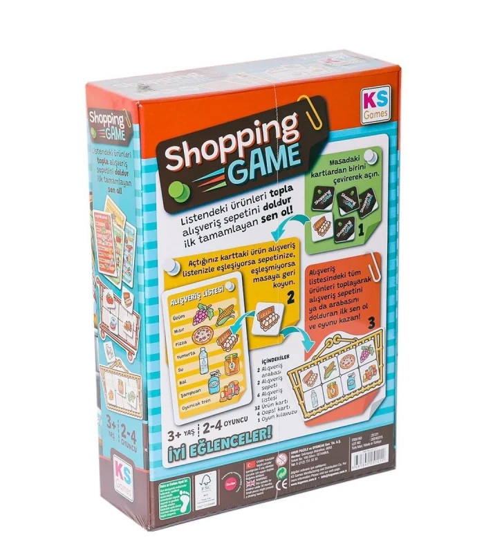 25121 Shopping Game Oyunu -KS Games