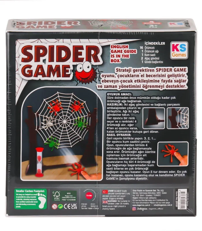 25131 Spider Game TR-ENG -KS Games