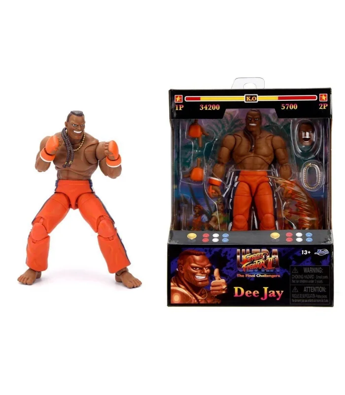 253252034 Jada Street Fighter II Dee Jay 6 Figür