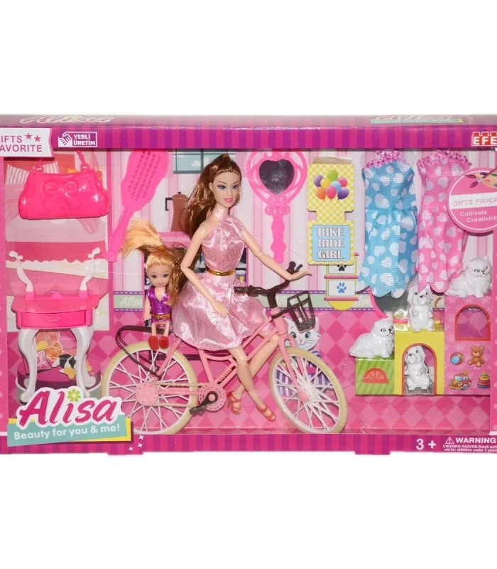 255 Efe, Alisa ve Bisikleti Oyun Seti / +3 yaş