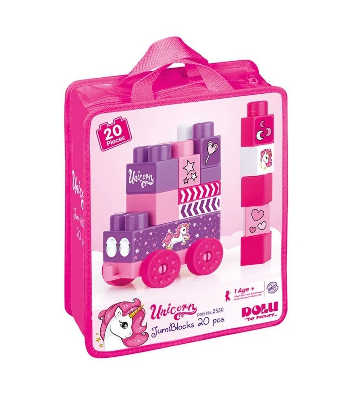 2550 UNICORN ÇANTALI MEGA BLOK 20 LI