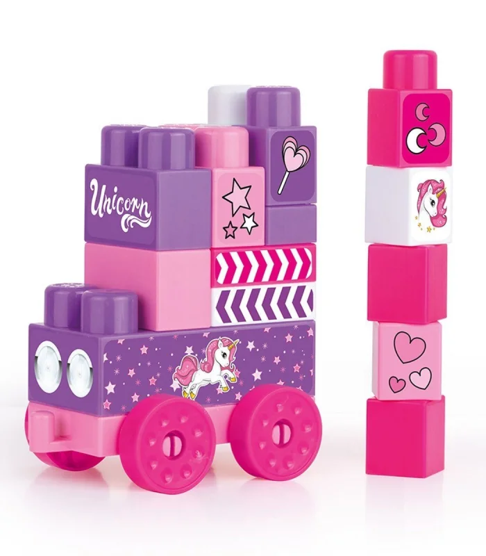 2550 UNICORN ÇANTALI MEGA BLOK 20 LI